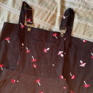 Cider Mushroom Overalls